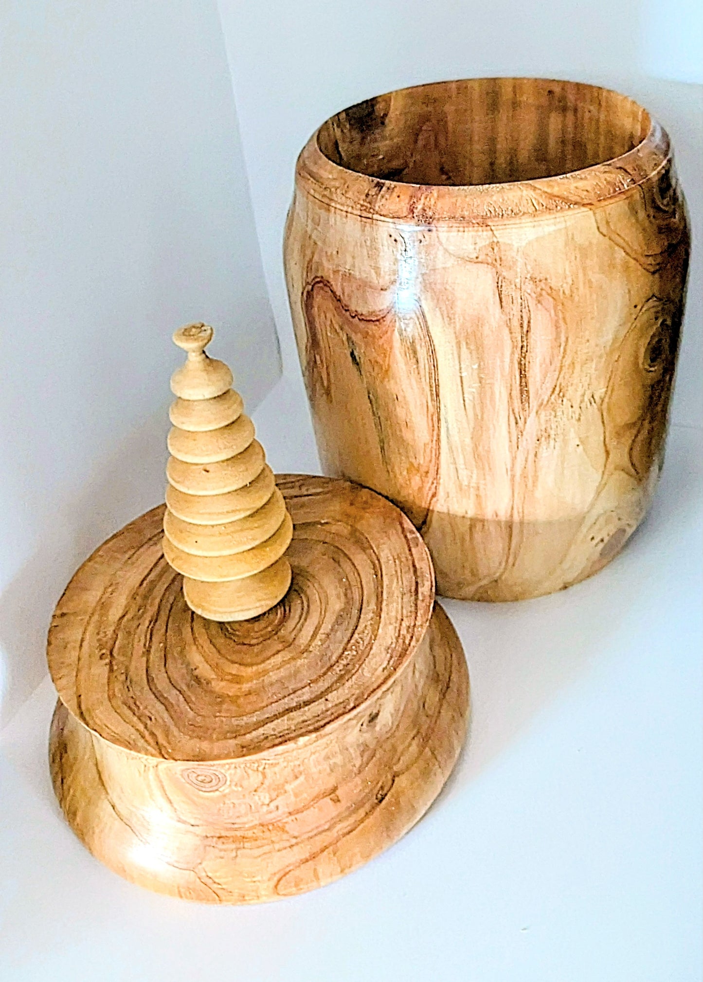 Cedar and Crape Myrtle X-Mas Cookie Jar