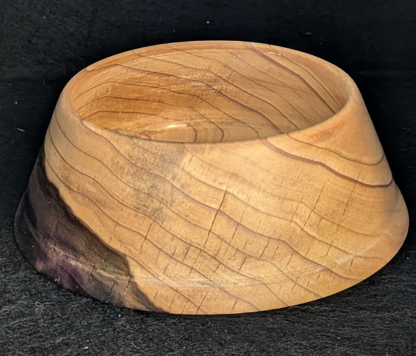 Small Rainbow Poplar Bowl
