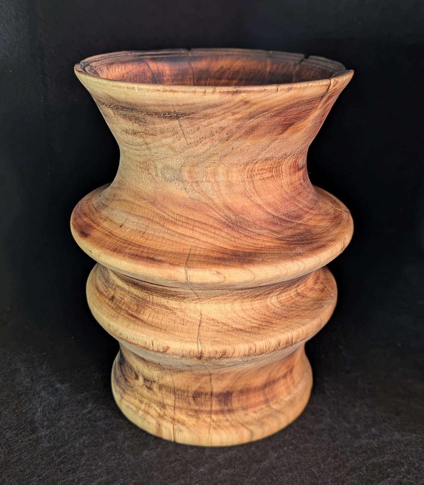 Large Scorched Loblolly Pine Vase