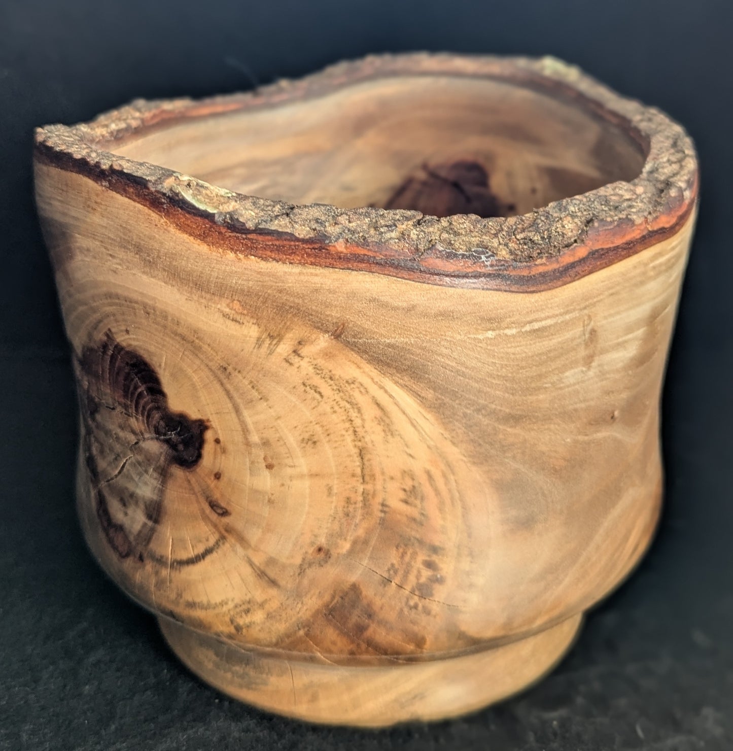 Natural Live Edge Flowering Dogwood Bowl
