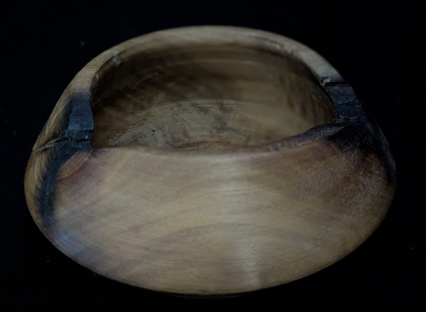 Small Conical Rainbow Poplar Bowl