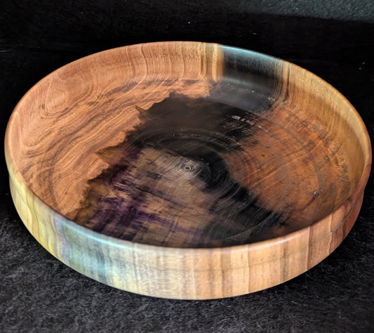 Medium Rainbow Poplar Dish