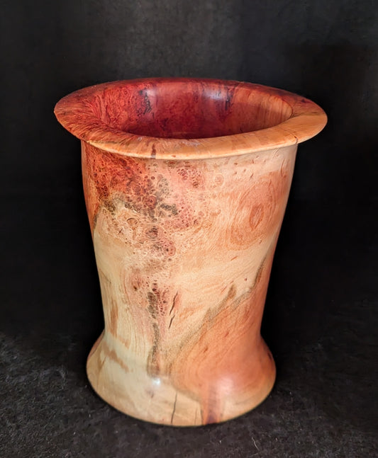 Medium Cherry Burl Vase