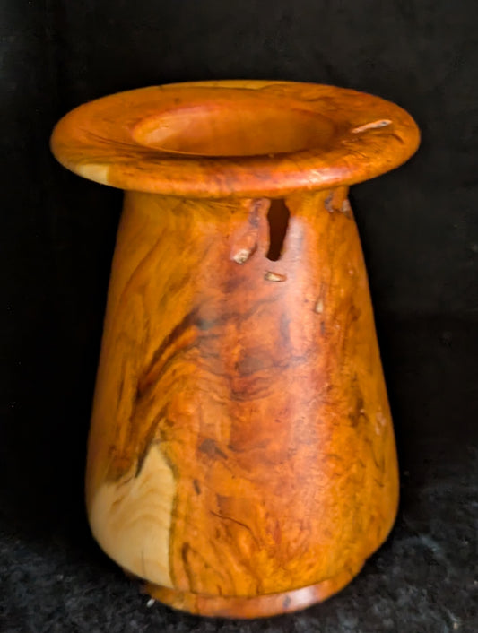 Small Cherry Burl Vase