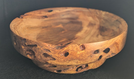 Red Oak Vermiculated Platter