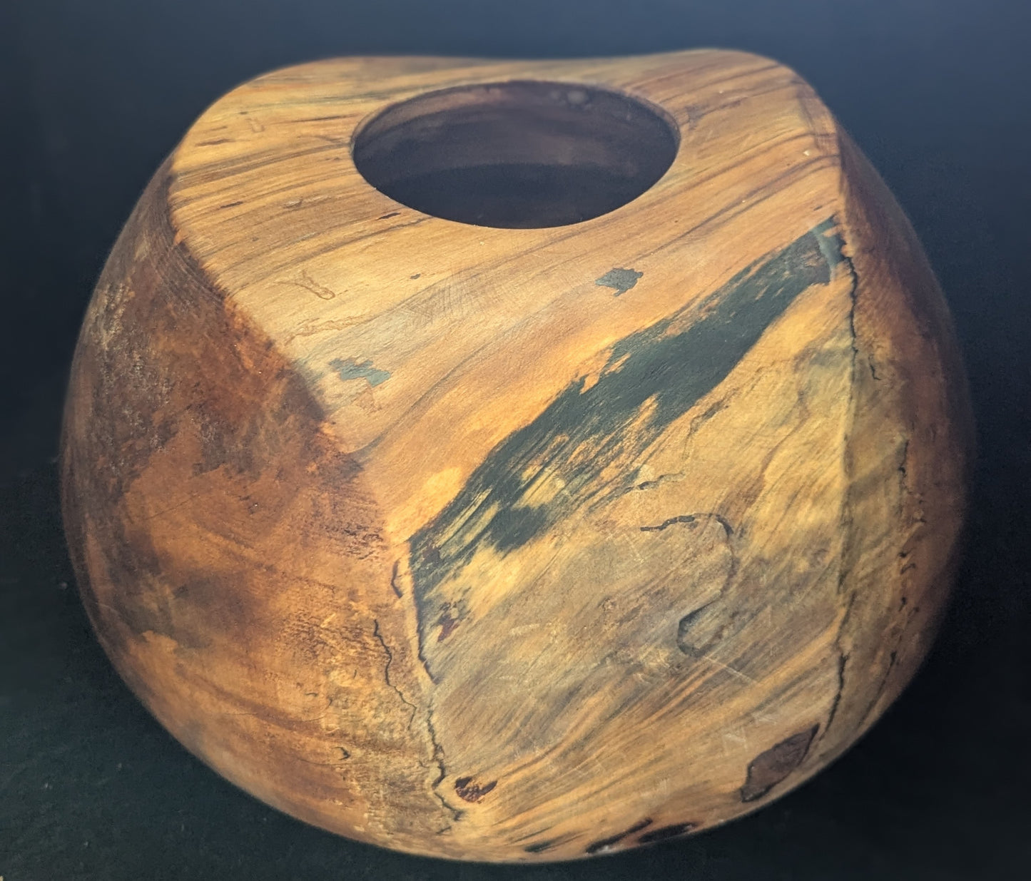 Live Edge Willow Oak Hollow Form